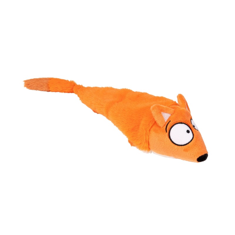 FuzzYard The Yeetz Swing-And-Throw Plush Dog Toy (Farewell Fox)