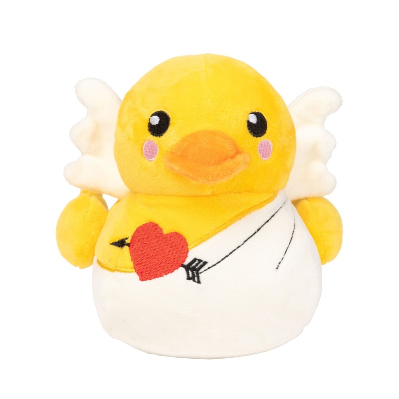 FuzzYard Valentine's Day Plush Dog Toy (Cupid Duck)