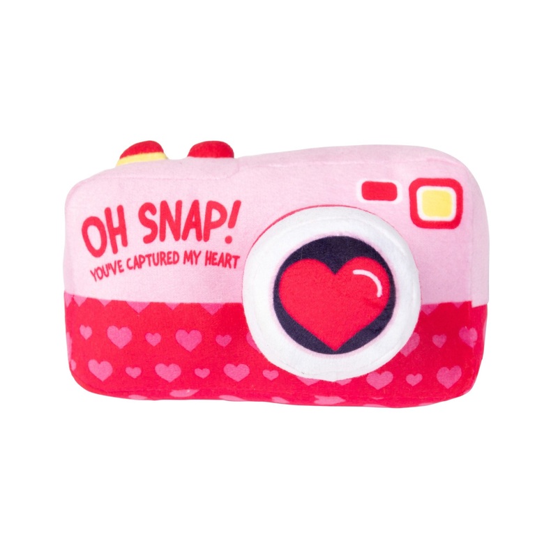 FuzzYard Valentine's Day Plush Dog Toy (Oh Snap Camera)