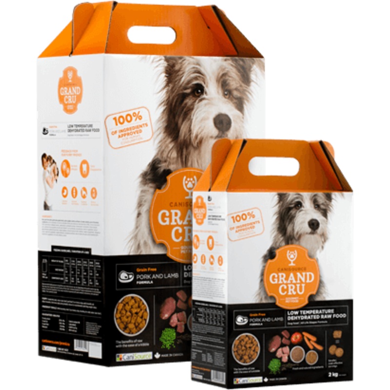 Grand Cru Dehydrated Raw Lamb and Pork Dog Food