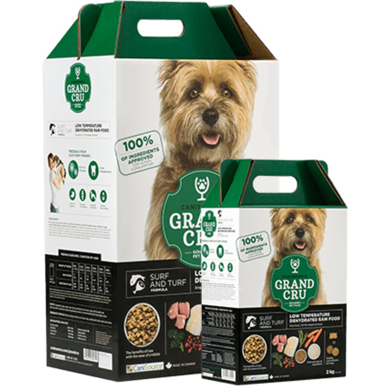 Grand Cru Dehydrated Raw Surf and Turf Dog Food