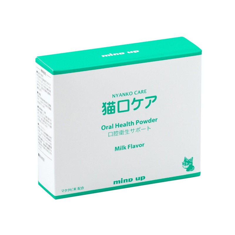 Mind Up Nyanko Care Oral Health Powder for Cats (Milk Flavor)