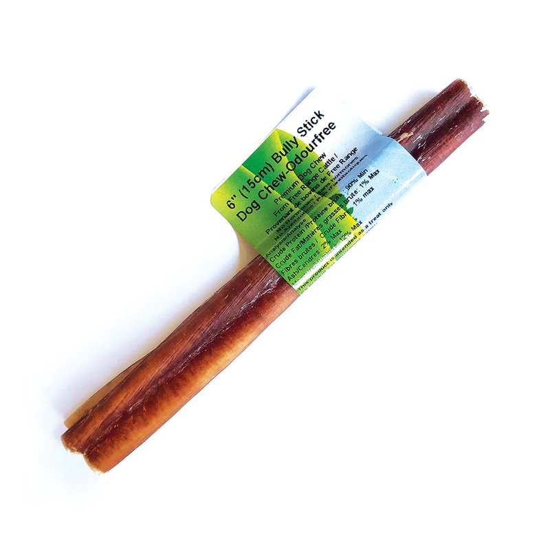 Nature's Own 6" Odour-Free Bully Sticks