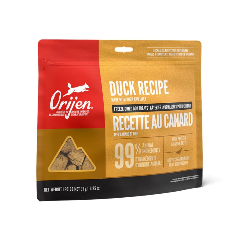 Orijen Dog Treats Duck 92g