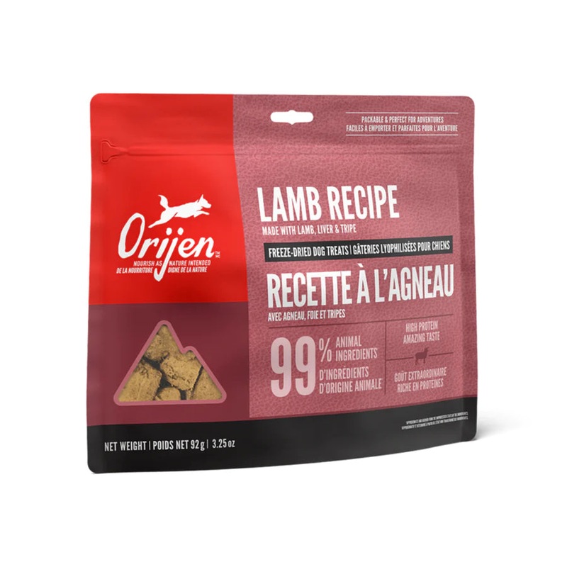 Orijen Dog Treats Lamb 92g