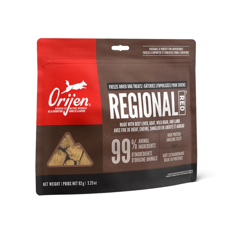 Orijen Dog Treats Regional Red 92g