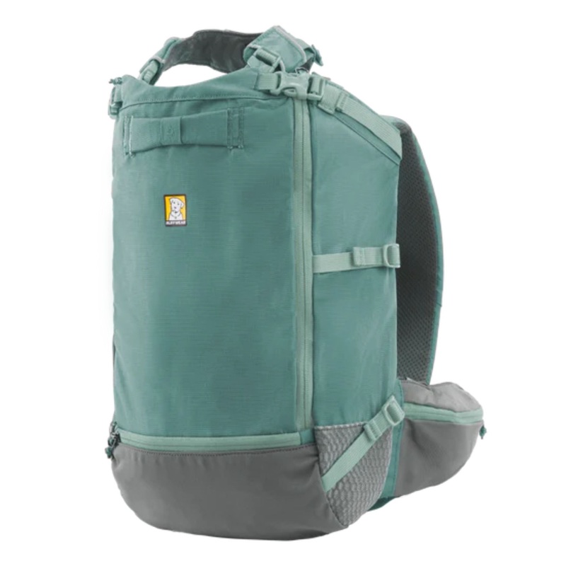 Ruffwear Hitch Hiker Lightweight Technical Dog Backpack Carrier (River Rock Green)