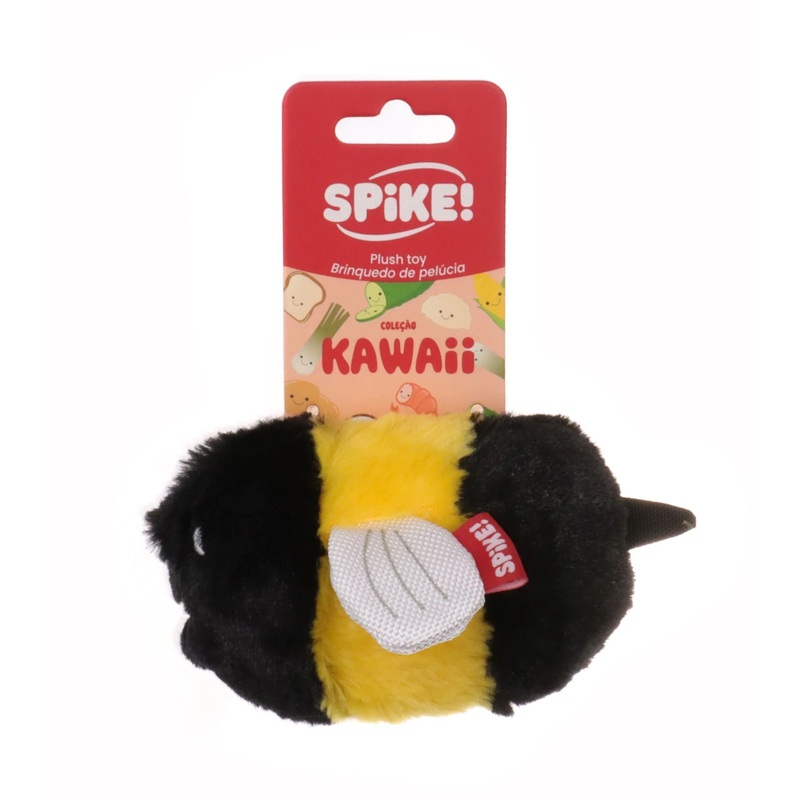 Spike! Kawaii Bee Plush Dog Toy