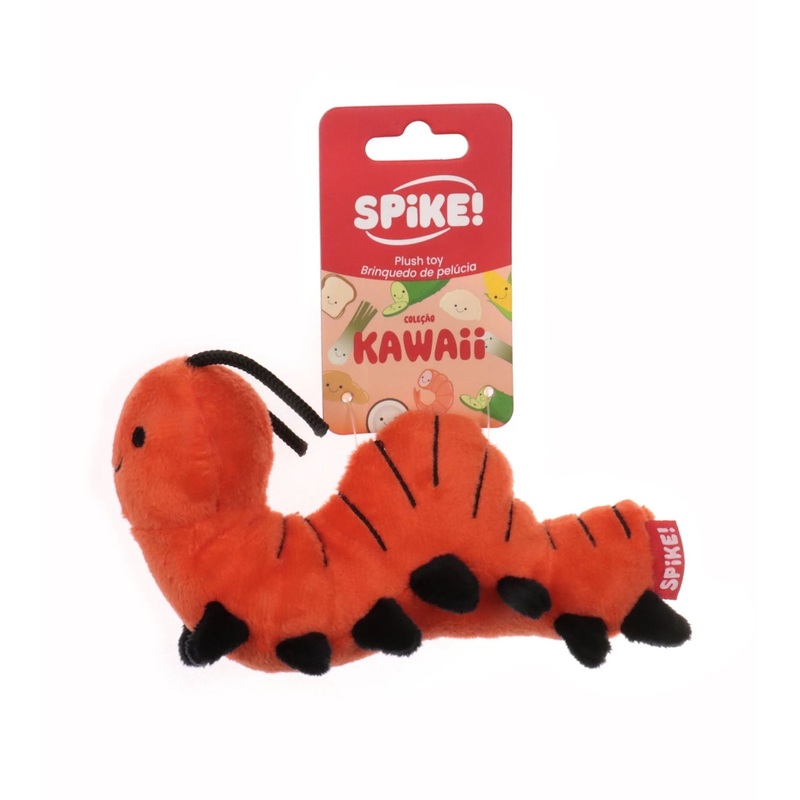 Spike! Kawaii Centipede Plush Dog Toy