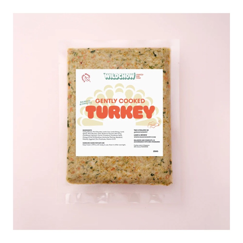 WildChow Cooked Dog Food (Turkey)
