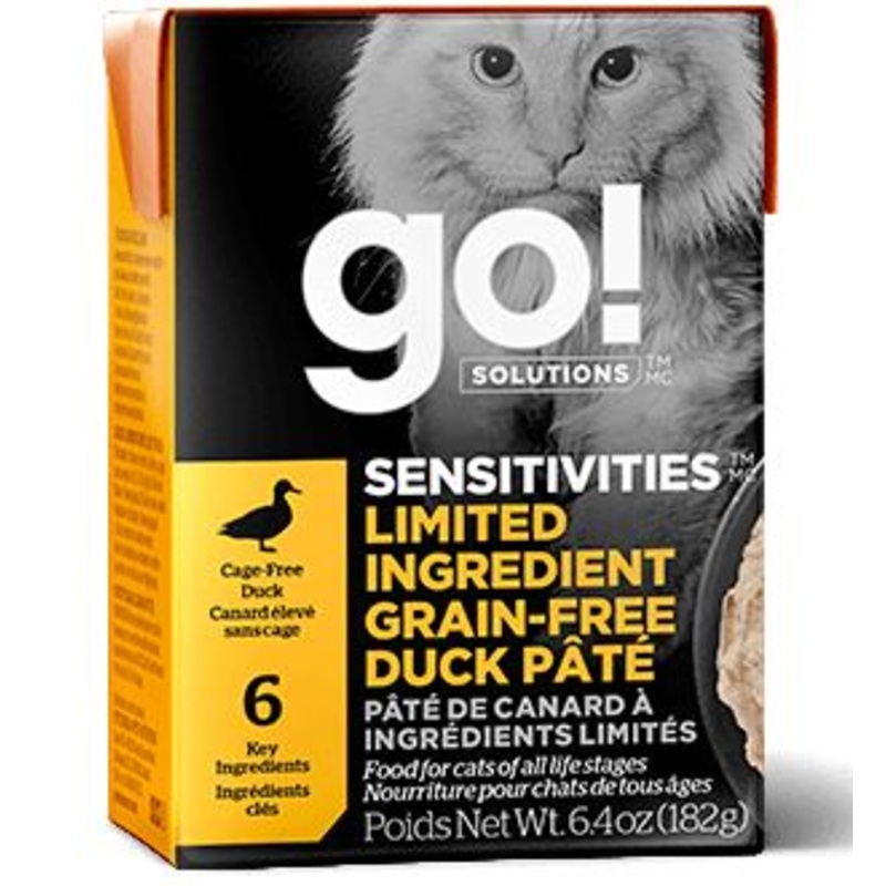 Go! Sensitivities Duck Pate Cat Food