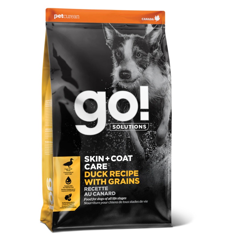 Go! Skin and Coat Duck with Grain Dog Food
