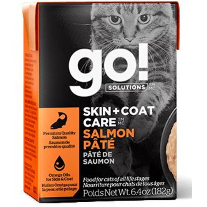 Go! Skin and Coat Salmon Pate Cat Food