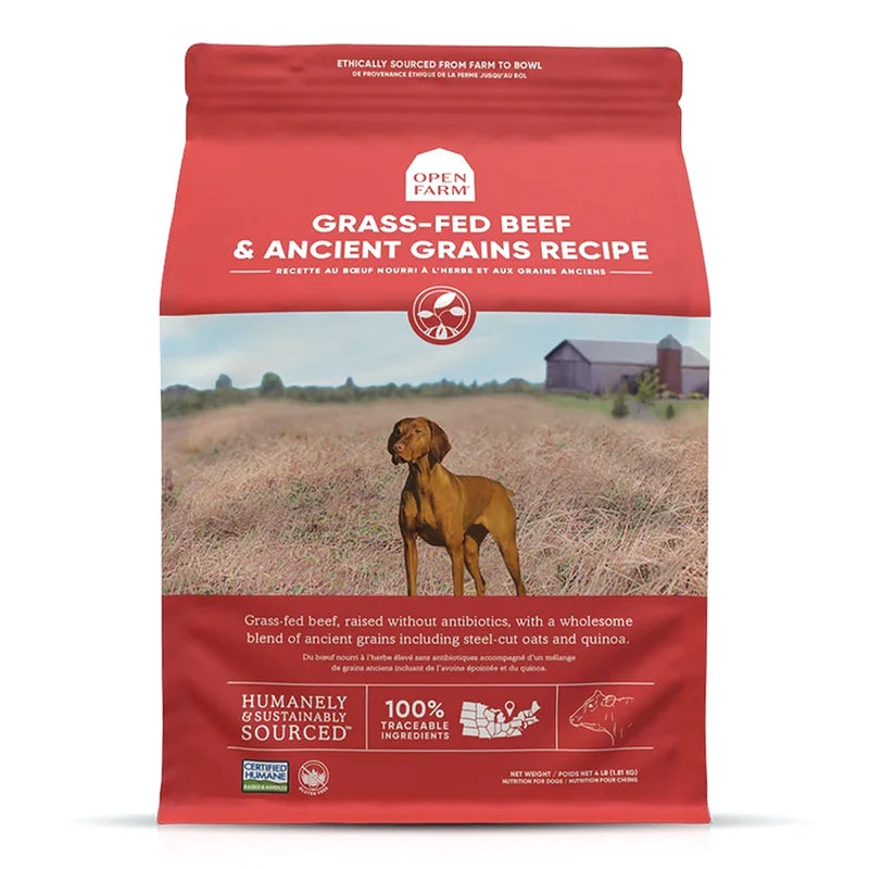 Open Farm Ancient Grain Beef Dog Food