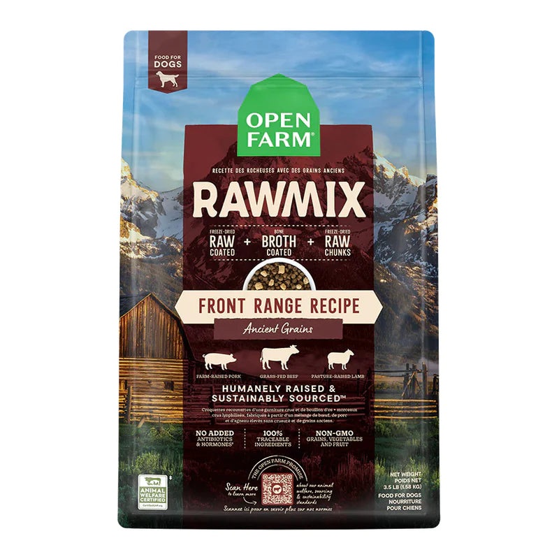Open Farm RawMix Ancient Grain Front Range Dog Food