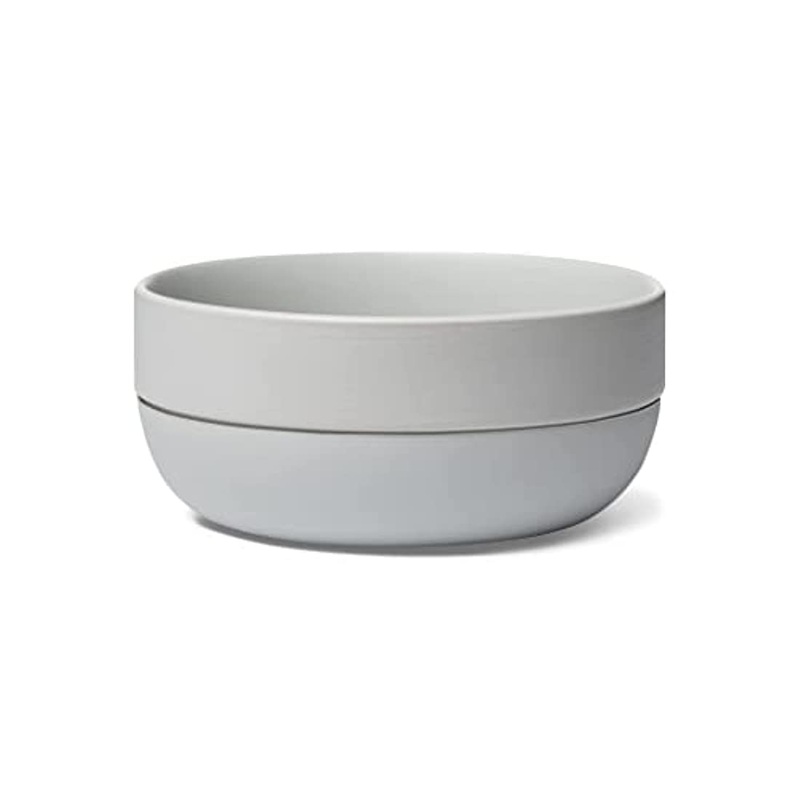 Waggo Cling Silicone Bottom Bowl Grey