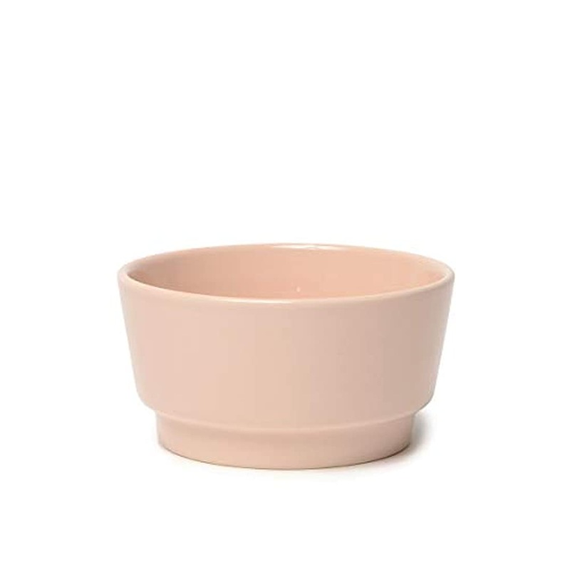 Waggo Gloss Ceramic Dog Bowl Rose