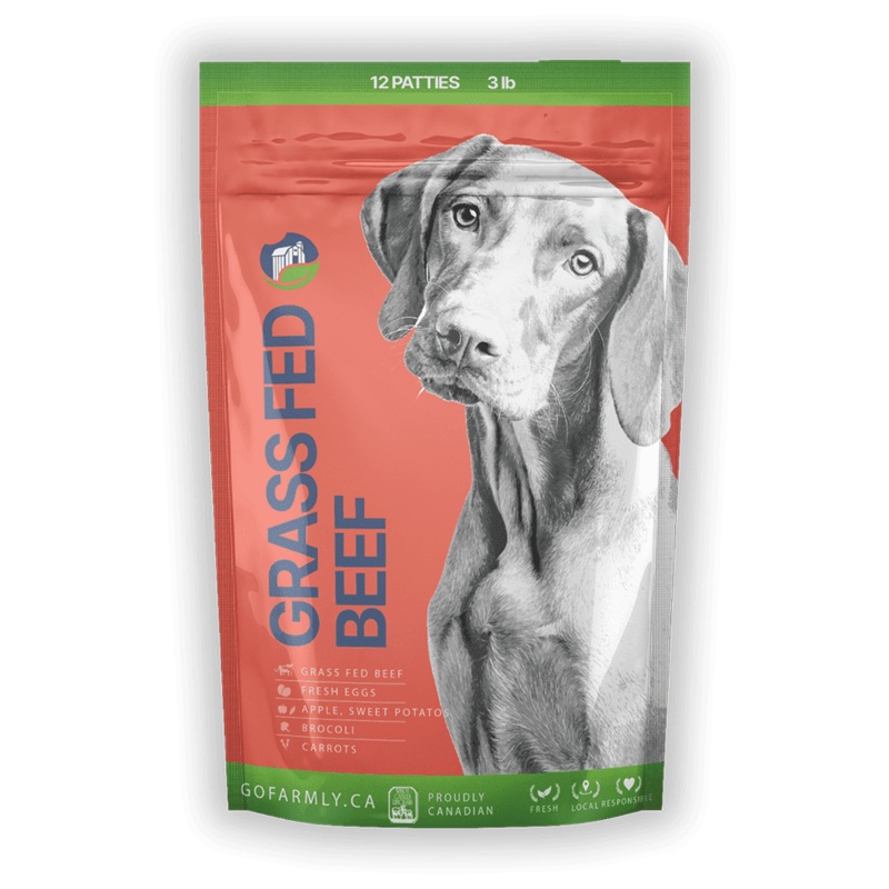 Farmly Gently Cooked Beef Dog Food 3lbs