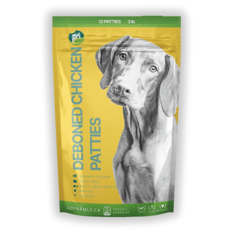 Farmly Gently Cooked Chicken Dog Food 3lbs