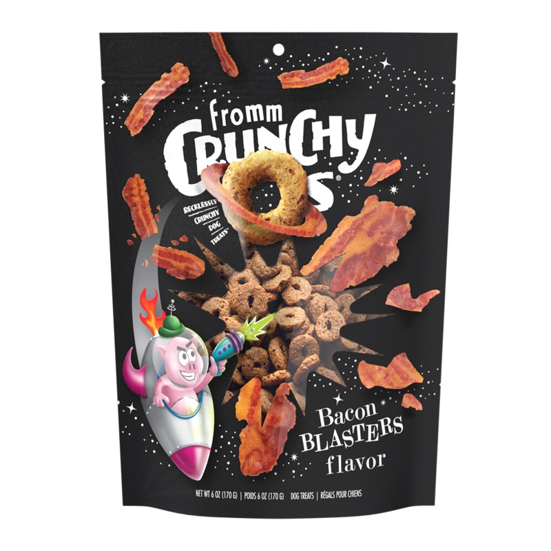 Fromm Crunchy O's Bacon Blasters Dog Treats