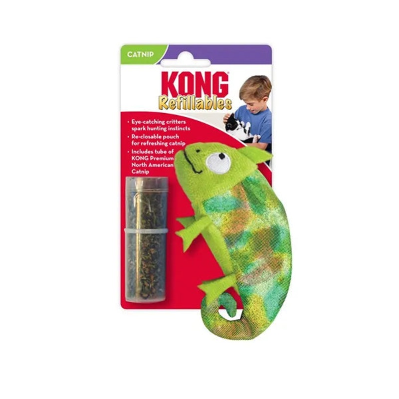 Kong Catnip Refillables Chameleon