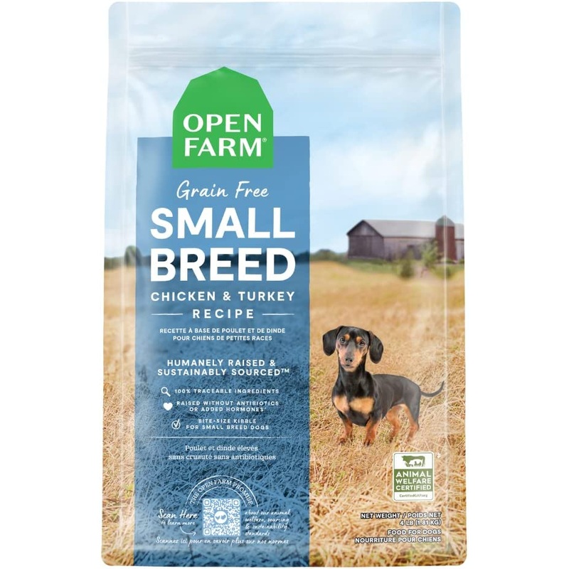 Open Farm Small Breed Turkey and Chicken Grain-Free Dog Food