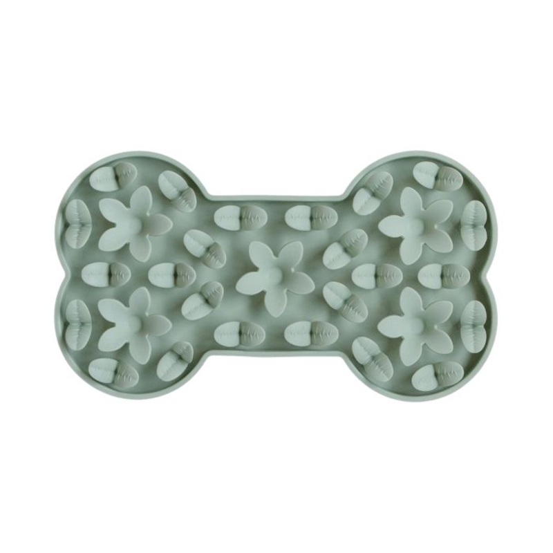 Dexypaws Bone Hide and Seek Silicone Snuffle Mat