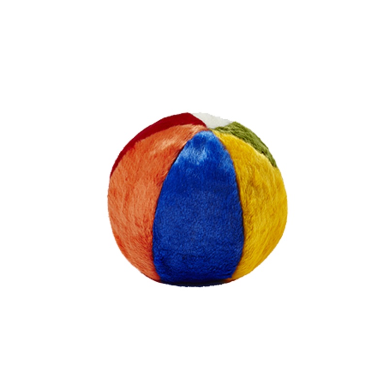 Fluff N' Tuff Dog Toy Beach Ball