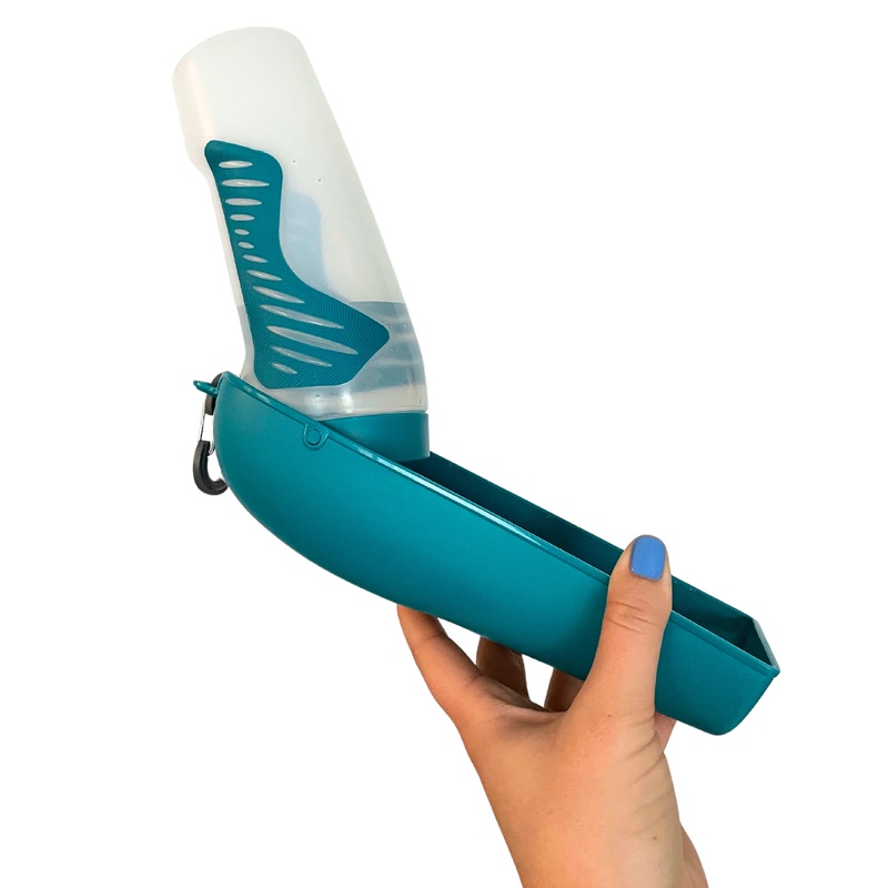 Messy Mutts Squeezable Travel Water Bottle