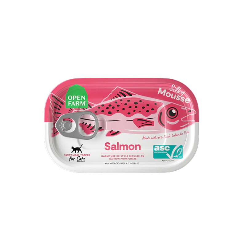 Open Farm Salmon Wet Food Topper for Cat