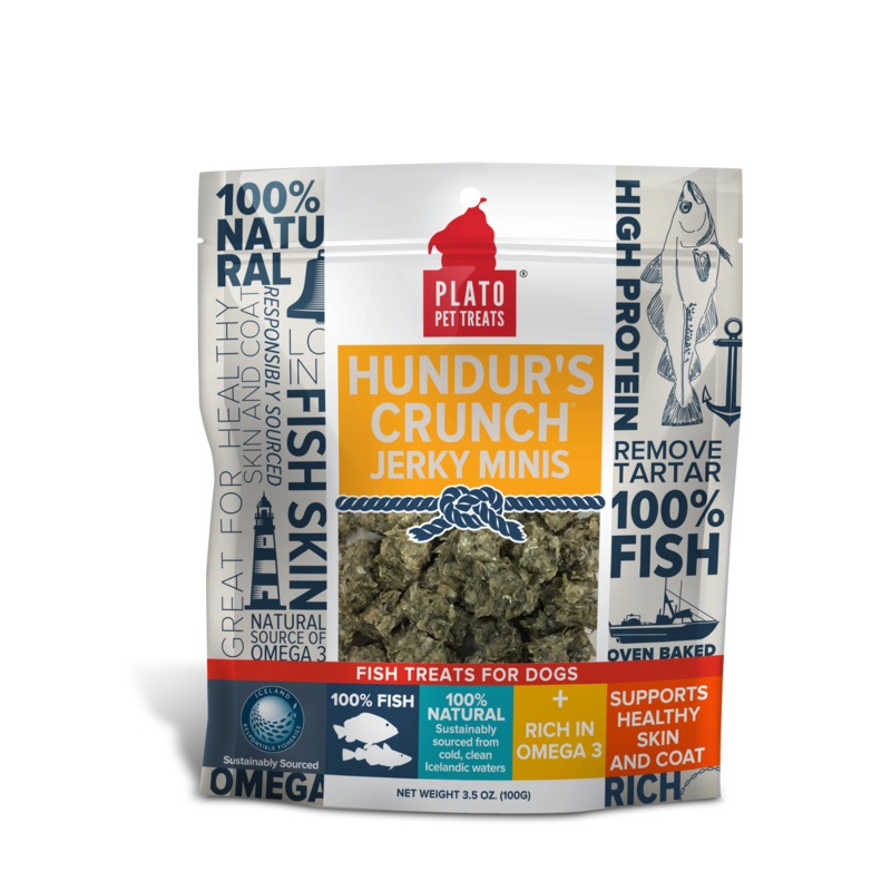 Plato Hundur's Crunch Jerky - Minis